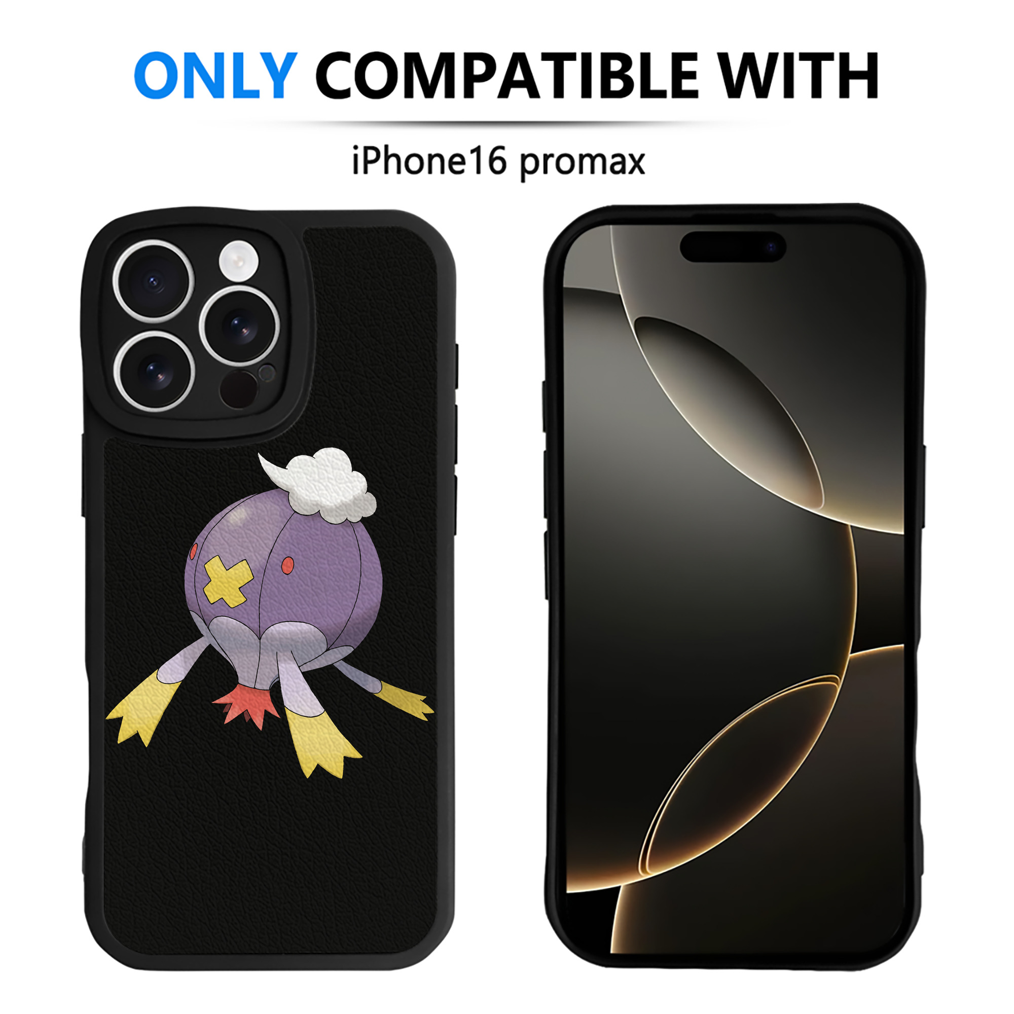 （画像用） ポケットモンスター Pokémon 【iPhone 16シリーズ対応】シリコンスマホケース（レザー調） 材質：シリコン